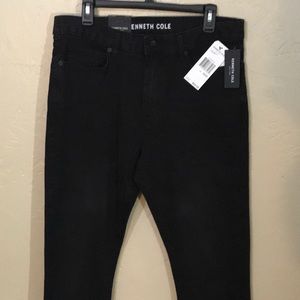 Kenneth Cole NWT black men’s jeans slim fit 32x32